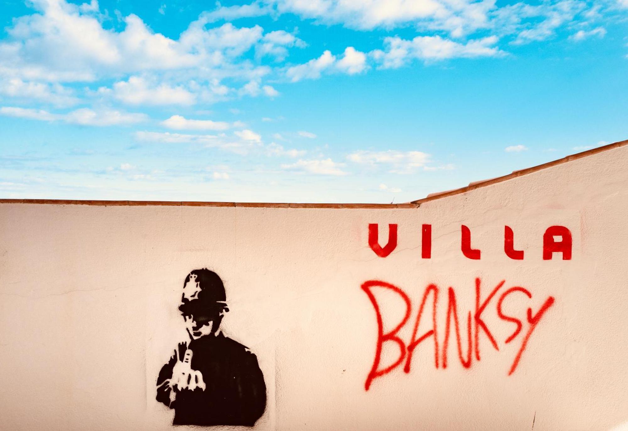 Villa Banksy Addaura Mondello Palermo Exteriér fotografie