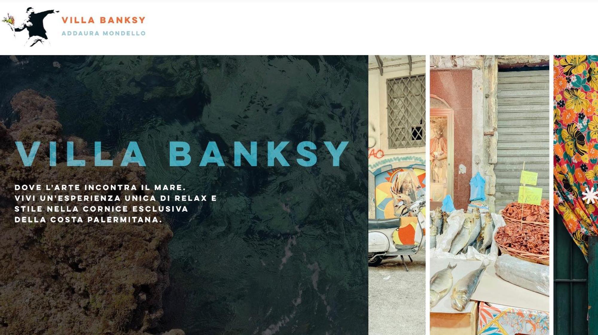 Villa Banksy Addaura Mondello Palermo Exteriér fotografie